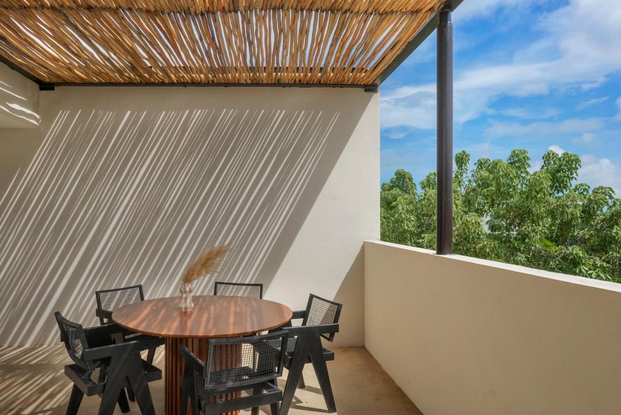 2 Bedbath Private Rooftop & Pool For 6 Тулум Экстерьер фото