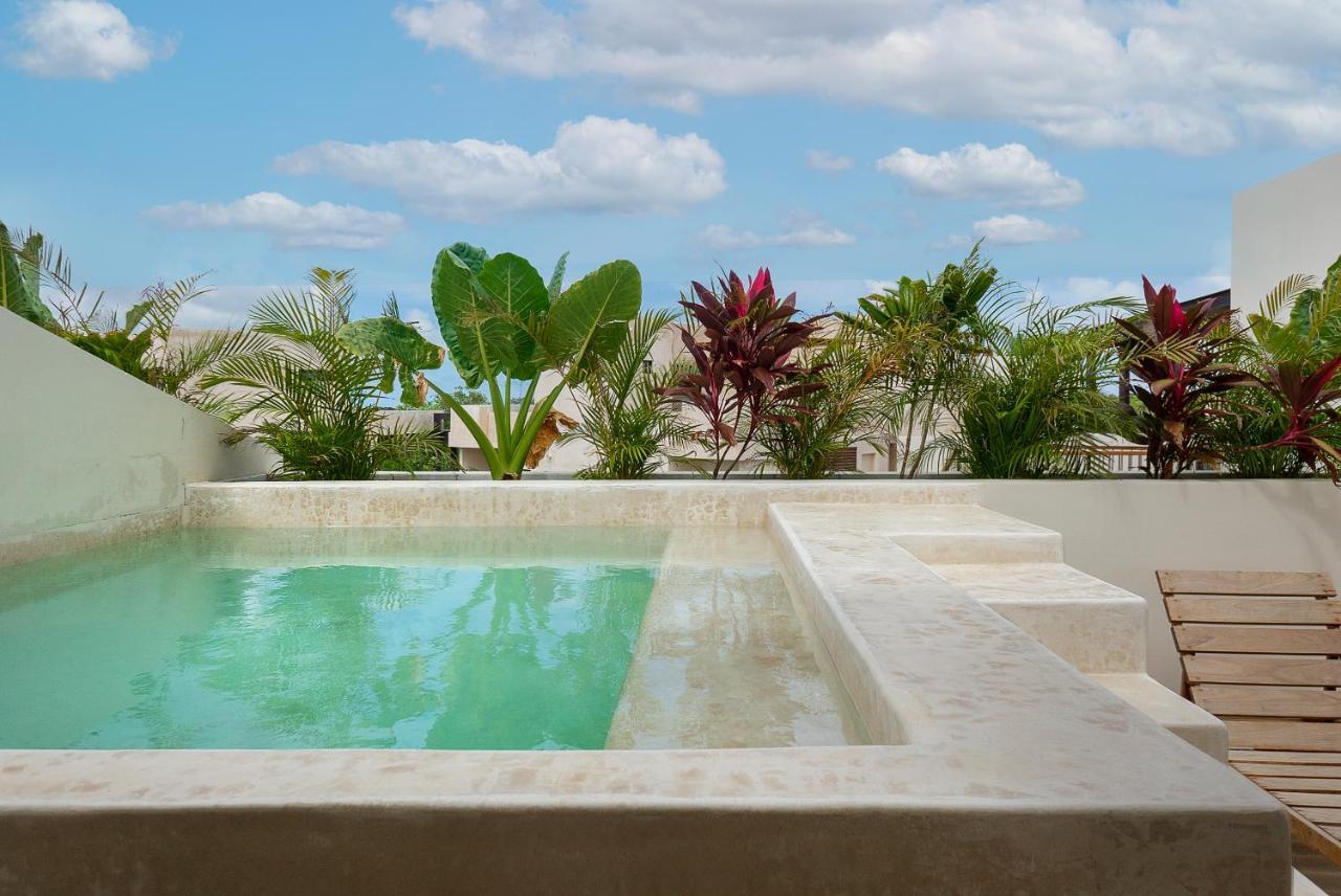 2 Bedbath Private Rooftop & Pool For 6 Тулум Экстерьер фото